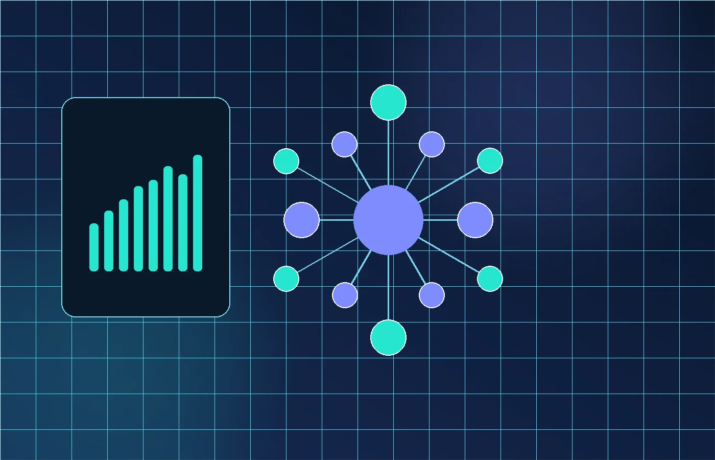 AI SEO analysis visual